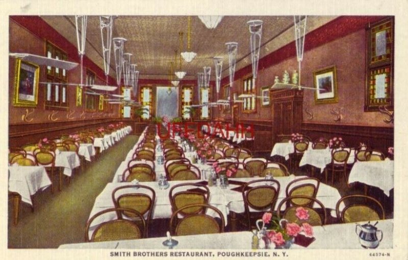 SMITH BROTHERS RESTAURANT, POUGHKEEPSIE, NY. 