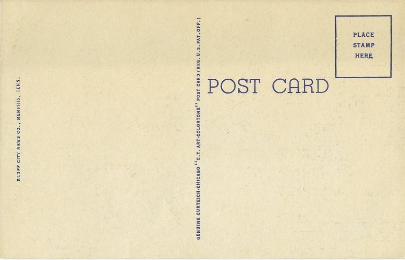 Rainbow Lake in Overton Park Memphis Tennessee