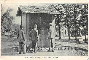 College Well - Amherst, Massachusetts MA  