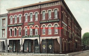 PA, Lock Haven, Pennsylvania, Exchange Building, Smith & Winters Stores