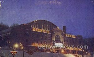 Olympic Arena - Lake Placid, New York NY Postcard