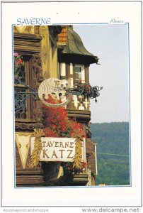 France Saverne L'enseigne de la Taverne Katz