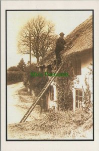 The Nostalgia Postcard - Social History, The Old Thatcher at Porlock RS28861