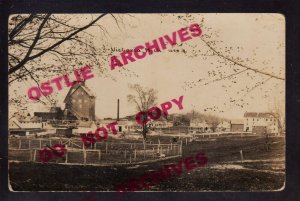 Victoria MICHIGAN RPPC c1910 COPPER MINE Mining GHOST TOWN U.P. Shaft House #3