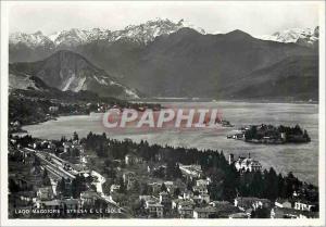 Postcard Modern Lago Maggiore Stresa e Le Isole Stresa, Lake Maggiore and Ilesa