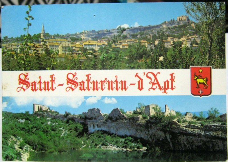 France Saint Saturnin d'Apt - posted 1982