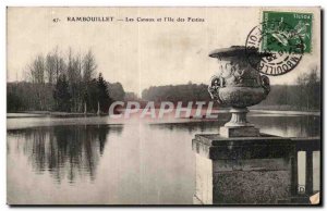 Old Postcard Rambouillet Channels and I & # 39Ile of Treats
