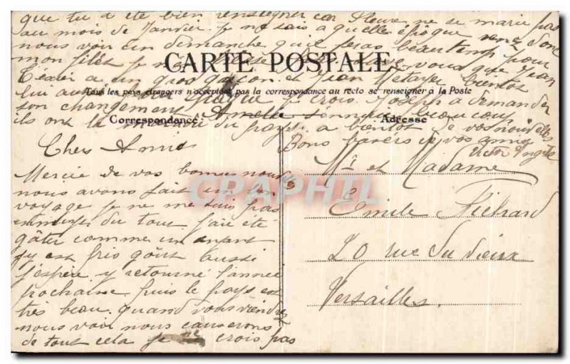 Old Postcard Paris Hopital de la Pitie