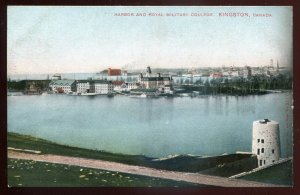 h2421 - KINGSTON Ontario Postcard 1910s Harbor. Royal Military College