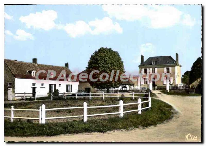 Postcard Modern Yvre le Polin Sarthe chateau de la Briere