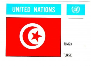 United Nations Flag of Tunisia