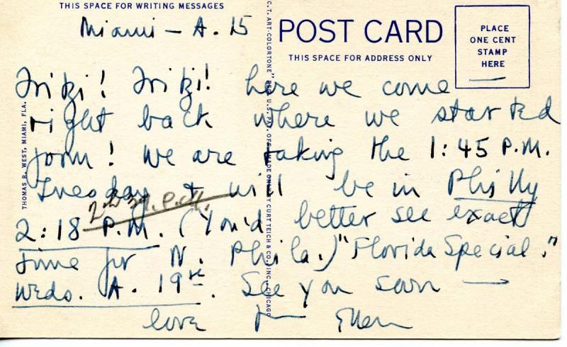 FL - Miami. Residential Street