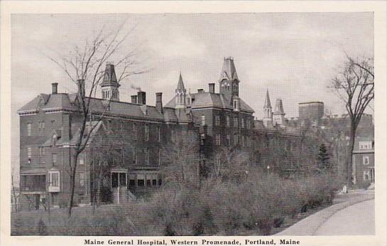 Maine Portland Maine General Hospital Western Promenade