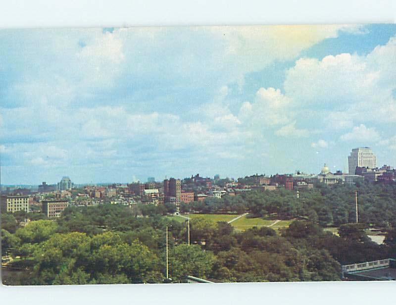 Unused Pre-1980 PANORAMIC VIEW Boston Massachusetts MA F8732