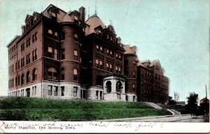 Iowa Des Moines Mercy Hospital 1908