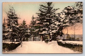 Hand Colored  1950  St. Francis  Health Resort  Denville  New Jersey    Postcard