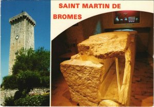 Cpm saint-martin-de-bromes the tower of the templars-sarcophagus (1209161) 