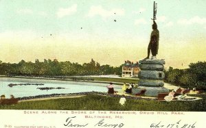 MICA Druid Hill Park, Baltimore, MD. Postcard P151