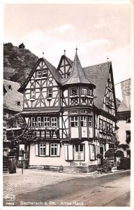 Altes Haus Bacharach a Rh Germany 1952 