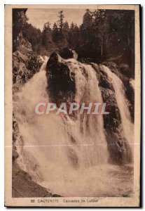 Old Postcard Cauterets Cascades Lutour