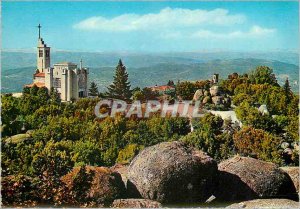 Modern Postcard Portugal Guimaraes Mount Penha Eucharistic Shrine