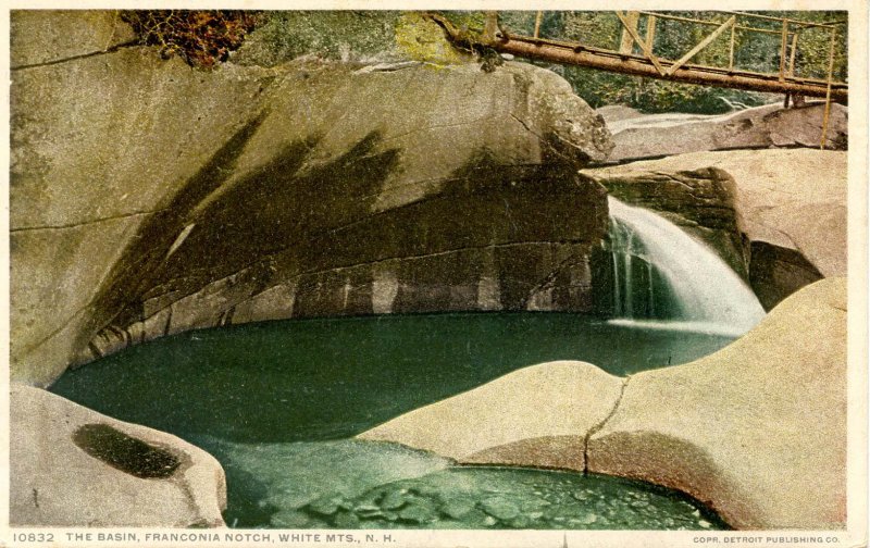 NH - Franconia Notch. The Basin