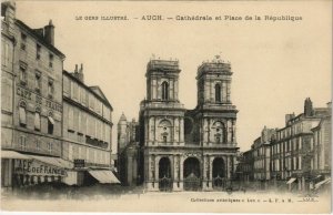 CPA auch cathedrale et place de la republique (1169369)
							
							