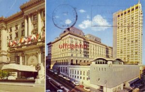 The Magnificent FAIRMOUNT HOTEL AND TOWER atop Nob Hill SAN FRANCISCO, CA 1964