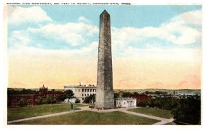 Massachusetts  Charlestown Bunker Hill Monument