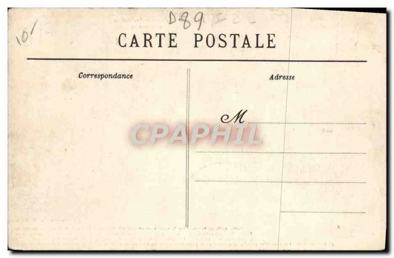 Old Postcard The Meaning Of I & # Grile 39Ancien Archeveche