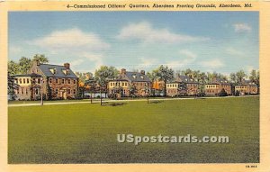 Commissioned Officers' Quarters - Aberdeen, Maryland MD  