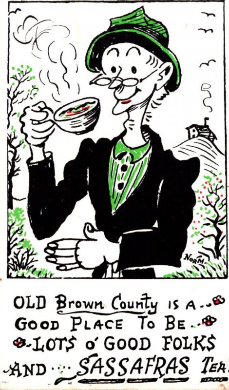 Indiana Brown County Sassafras Tea