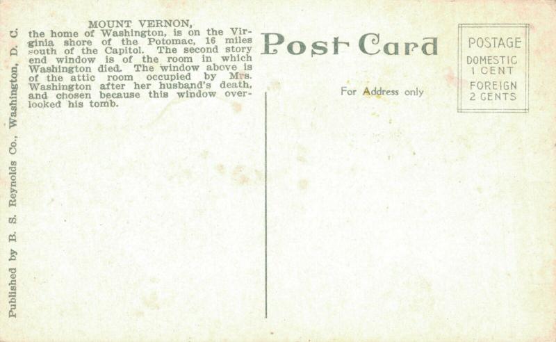 USA Washington's Mansion Mt Vernon 01.61