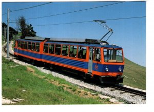 Rack Motor Car, Ferrovia Monte Generoso, Mountain Railway Line, Switzerland