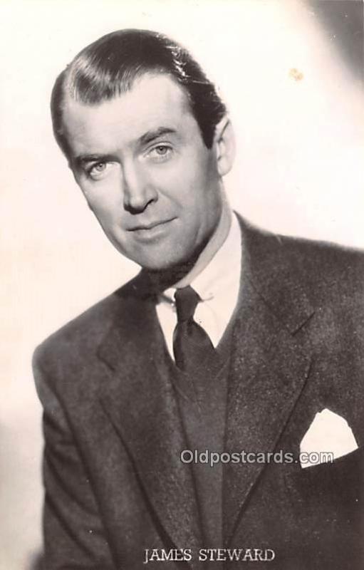 James Stewart Movie Star Actor Actress Film Star Unused light tape residue on...