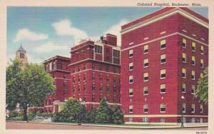 Minnesota Rochester Colonial Hospital Curteich