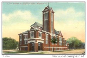 Walnut Street Baptist Church , Waterloo , Iowa, PU-1911