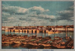 Vintage Postcard Pescadores Mar del Plata Buenos Aires Province Argentina AR