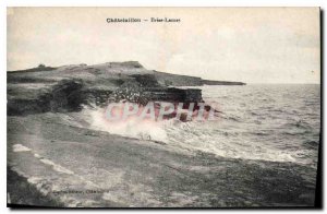 Old Postcard Chatelaillon Brise Lames