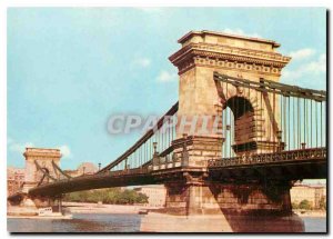 Modern Postcard Budapest Lanchid