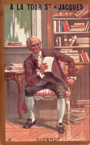 Victorian Trade Card Tour St. Jacques Diderot L1