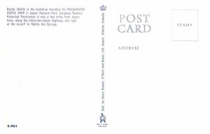 Postcard RESTAURANT SCENE Jasper Alberta AB AR1655