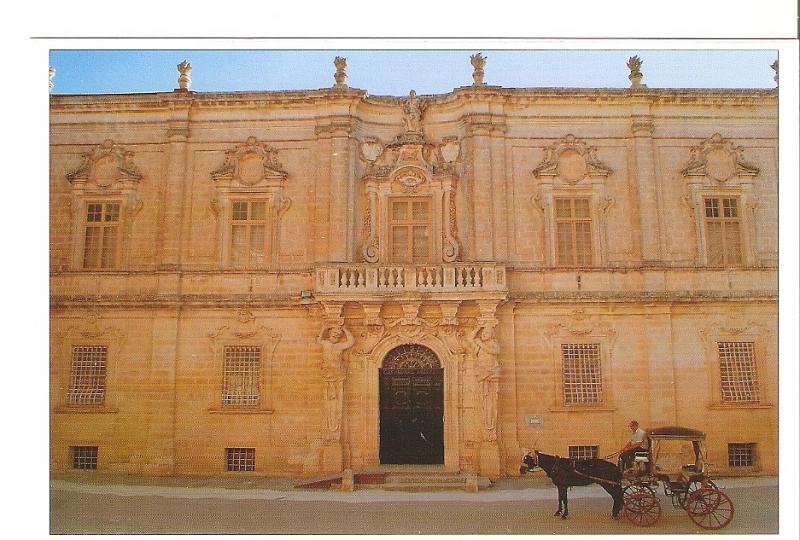 Postal 044028 : El Antiguo Seminario s. XVIII de estilo barroco - Malta