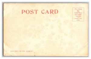 Postcard CO Eagle River Canyon Colorado Railroad Train Copyright 1898 