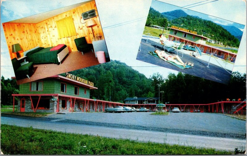 Postcard Smoky Mountain Plaza in Gatlinburg, Tennessee~131957 