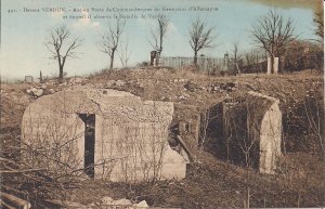 Postcard Lot WWI Verdun, Monument & Forward Bunker of German Crown Prince 1916