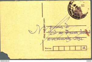 India Postal Stationery Tiger 15