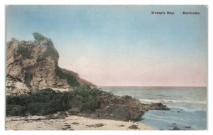 Kemp's Bay, Bermuda Hand-Colored Postcard *6J26