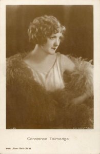 Postcard cinema film star beauty actress Constance Talmadge