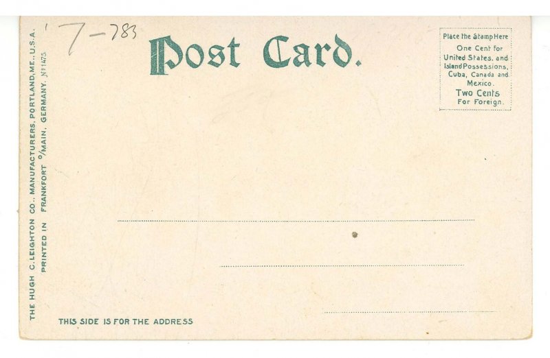 ME - Rangeley Lakes. Munyon's Camp ca 1906